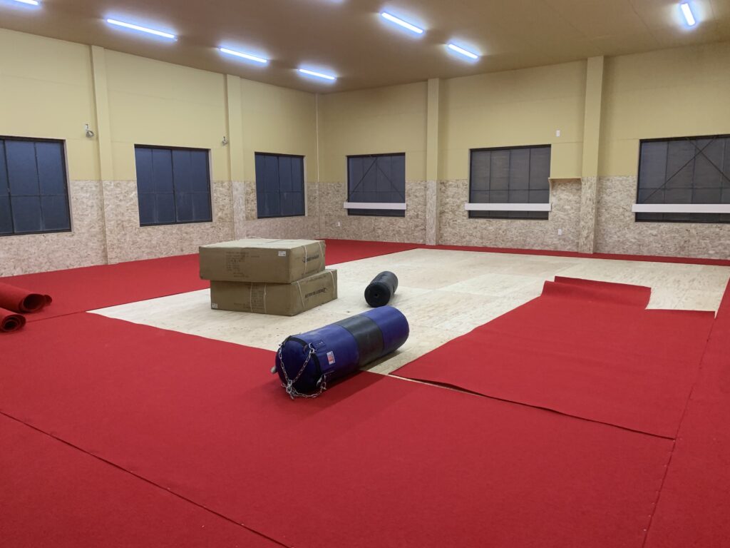 彦根市 昇心塾様空手道場新設